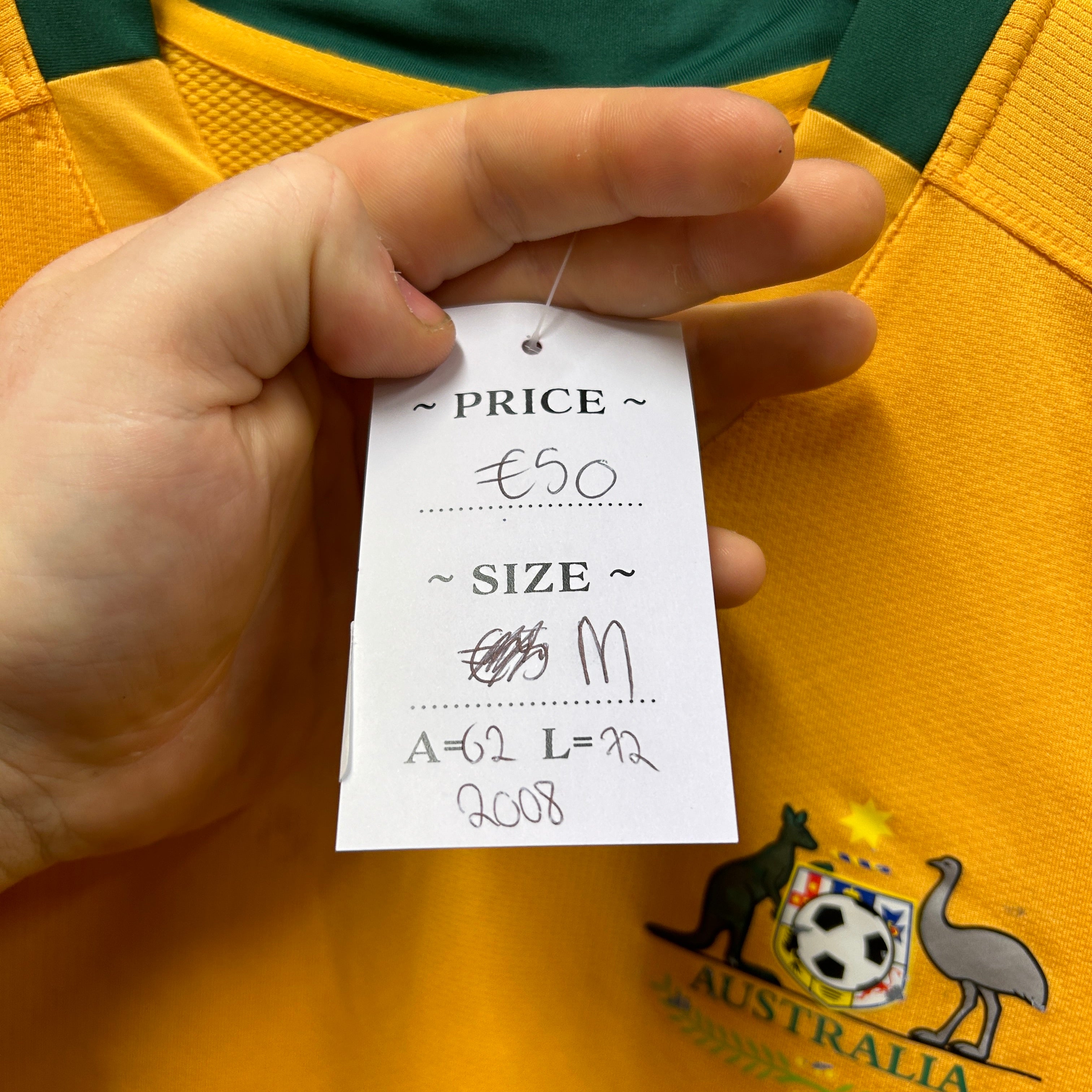 Australia 2008 Nike Football Shirt