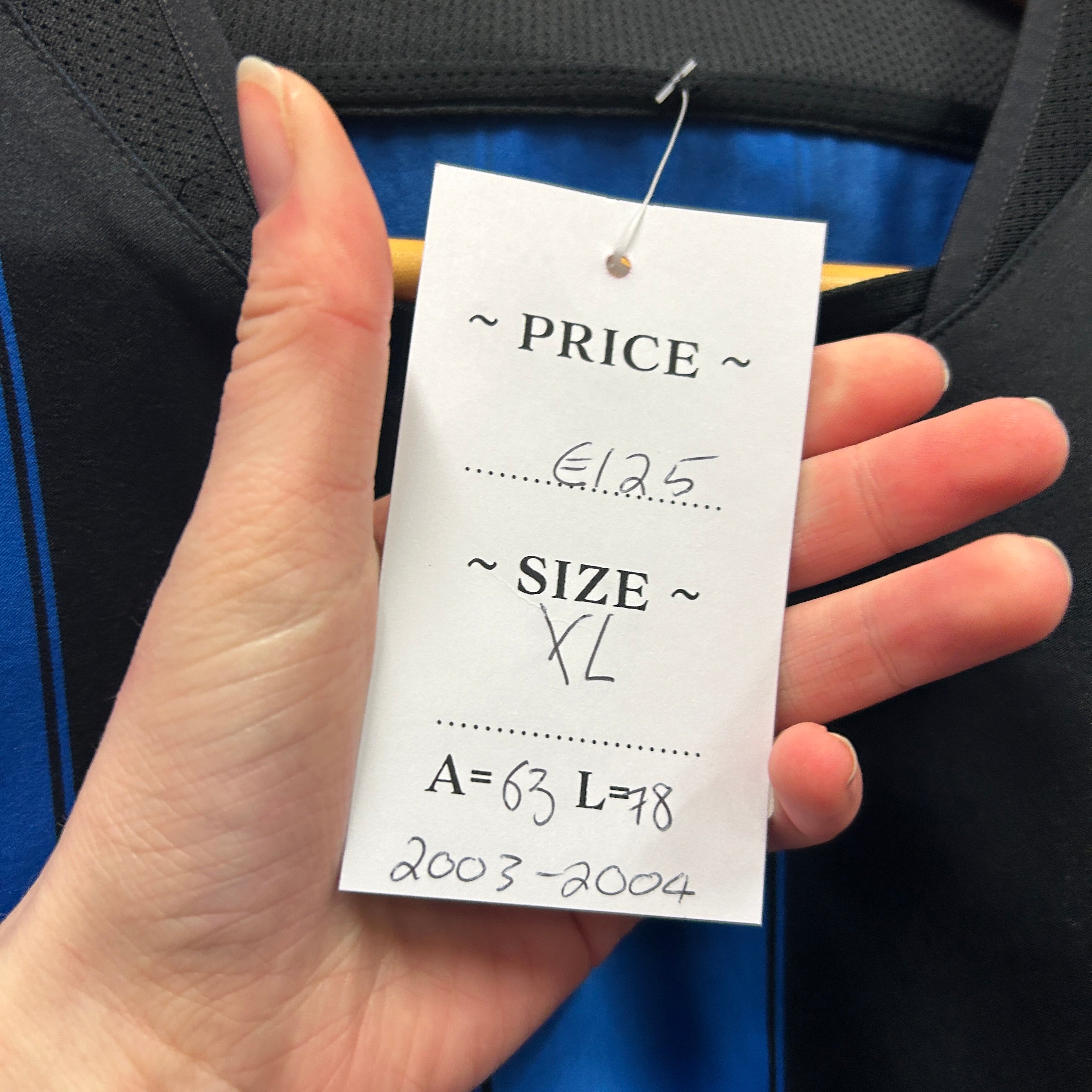 Vintage Inter Milan 2003-2004 Nike Football Shirt