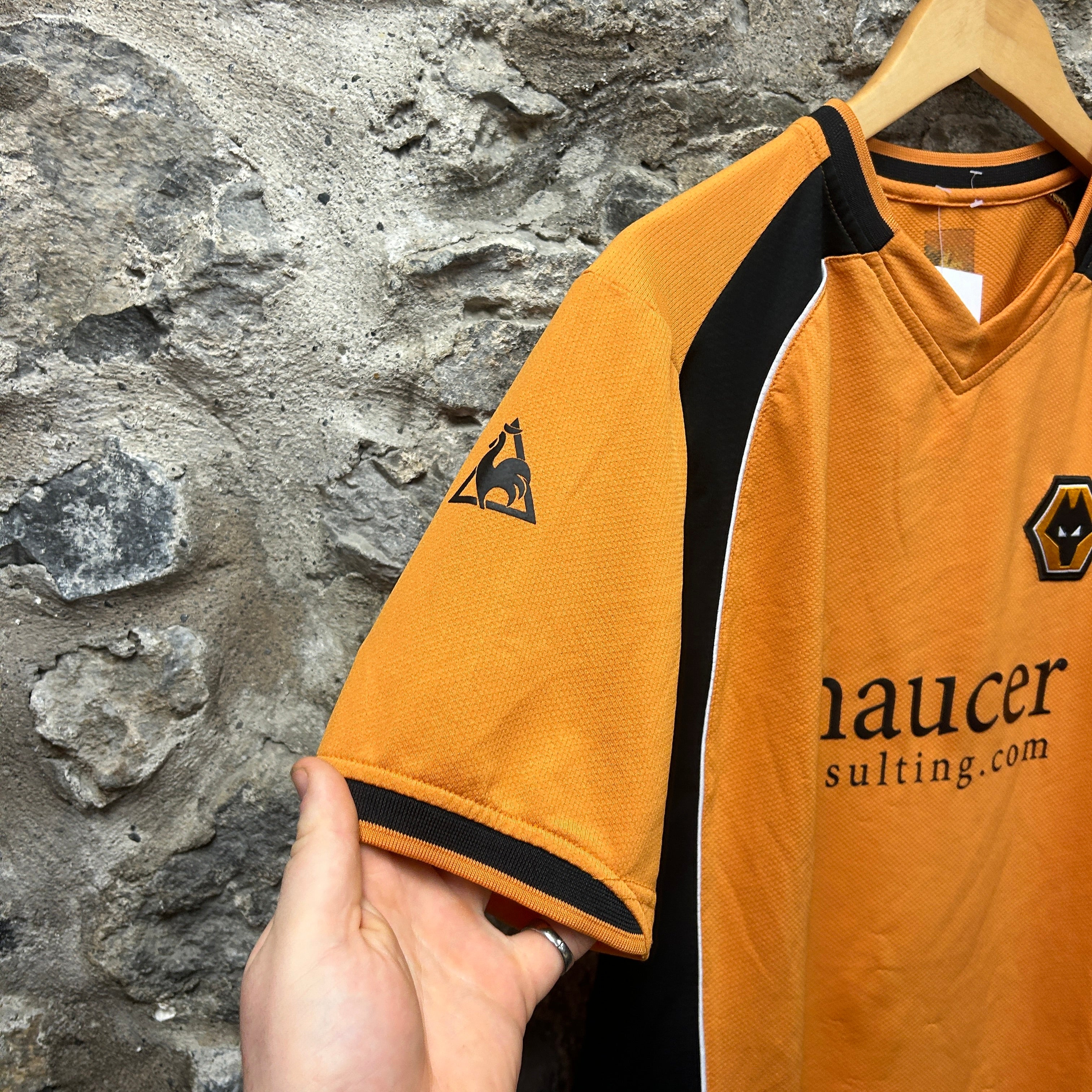 Wolves 2008/2009 Le Coq Sportif Football Shirt