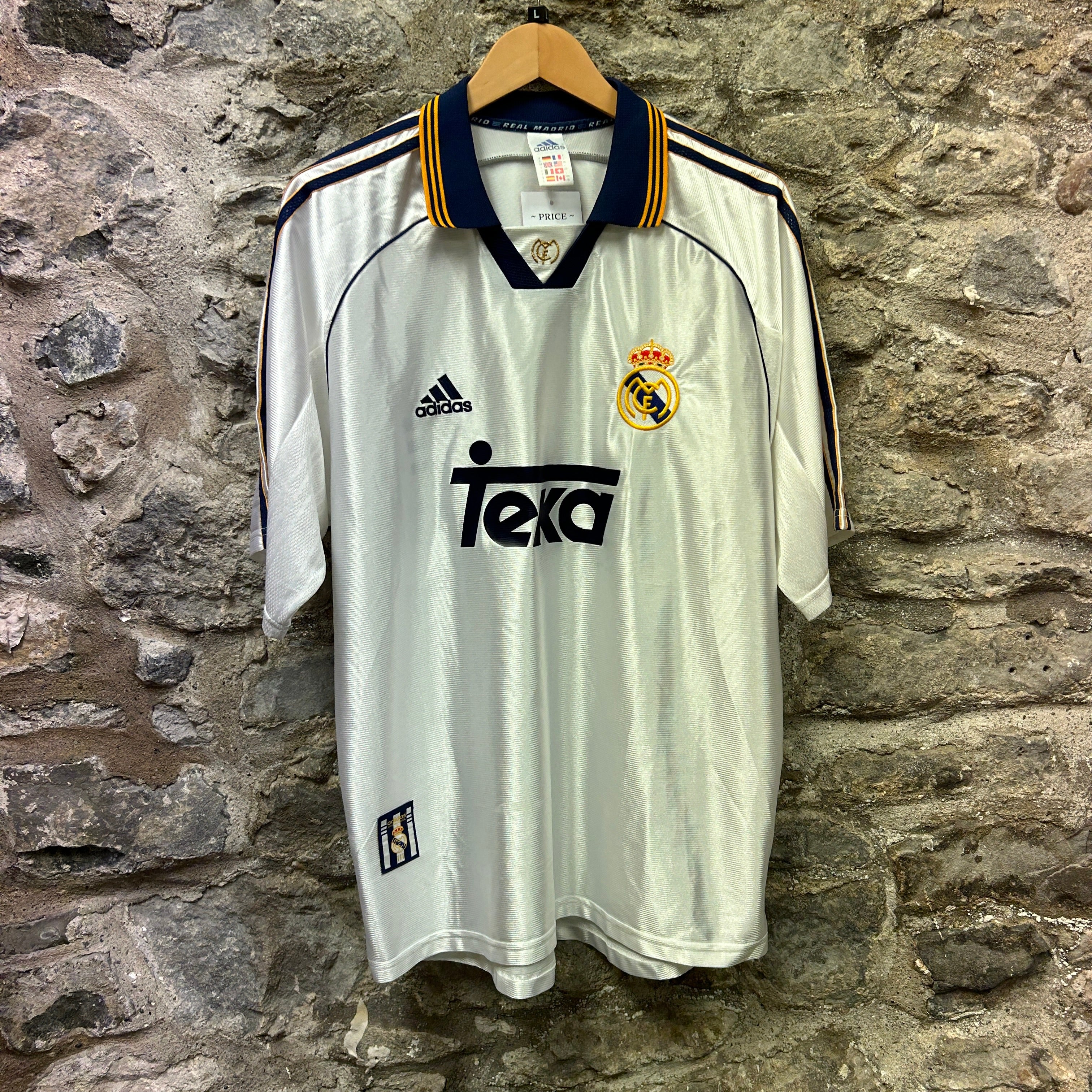 Vintage Real Madrid 1998/2000 Adidas Football Shirt
