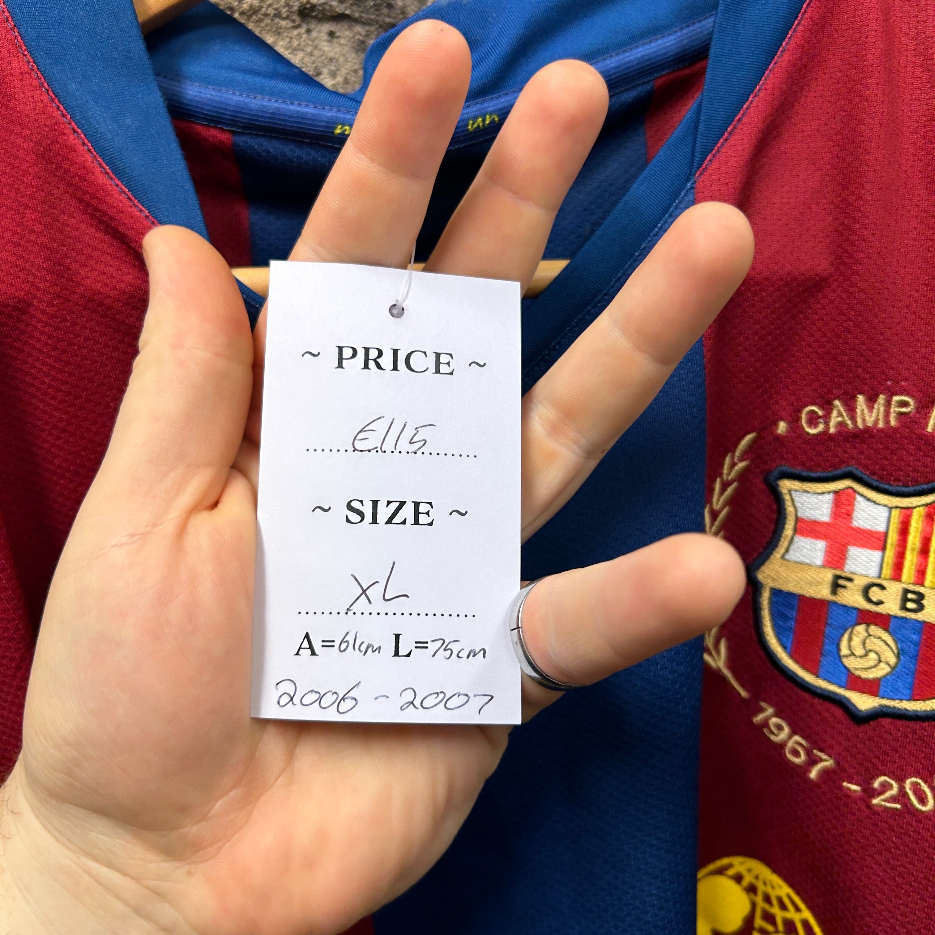 Barcelona 2006/2007 Nike Football Shirt