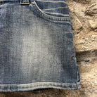 Denim Mini Skirt