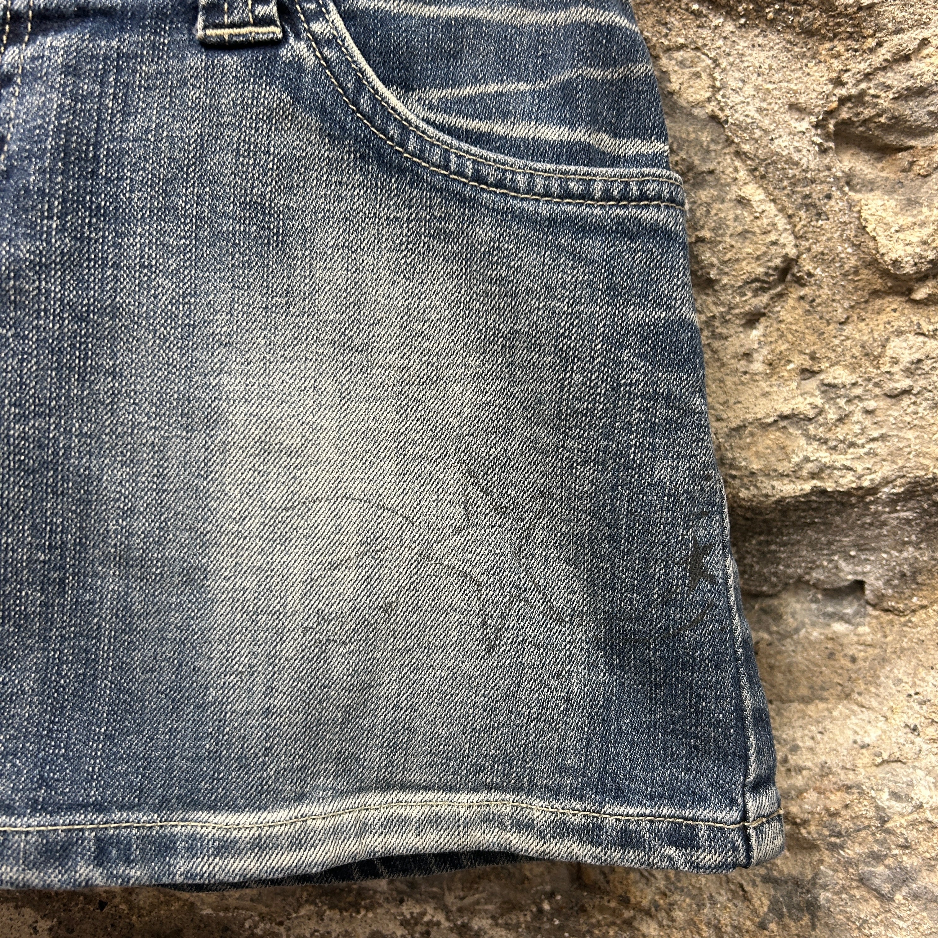 Denim Mini Skirt