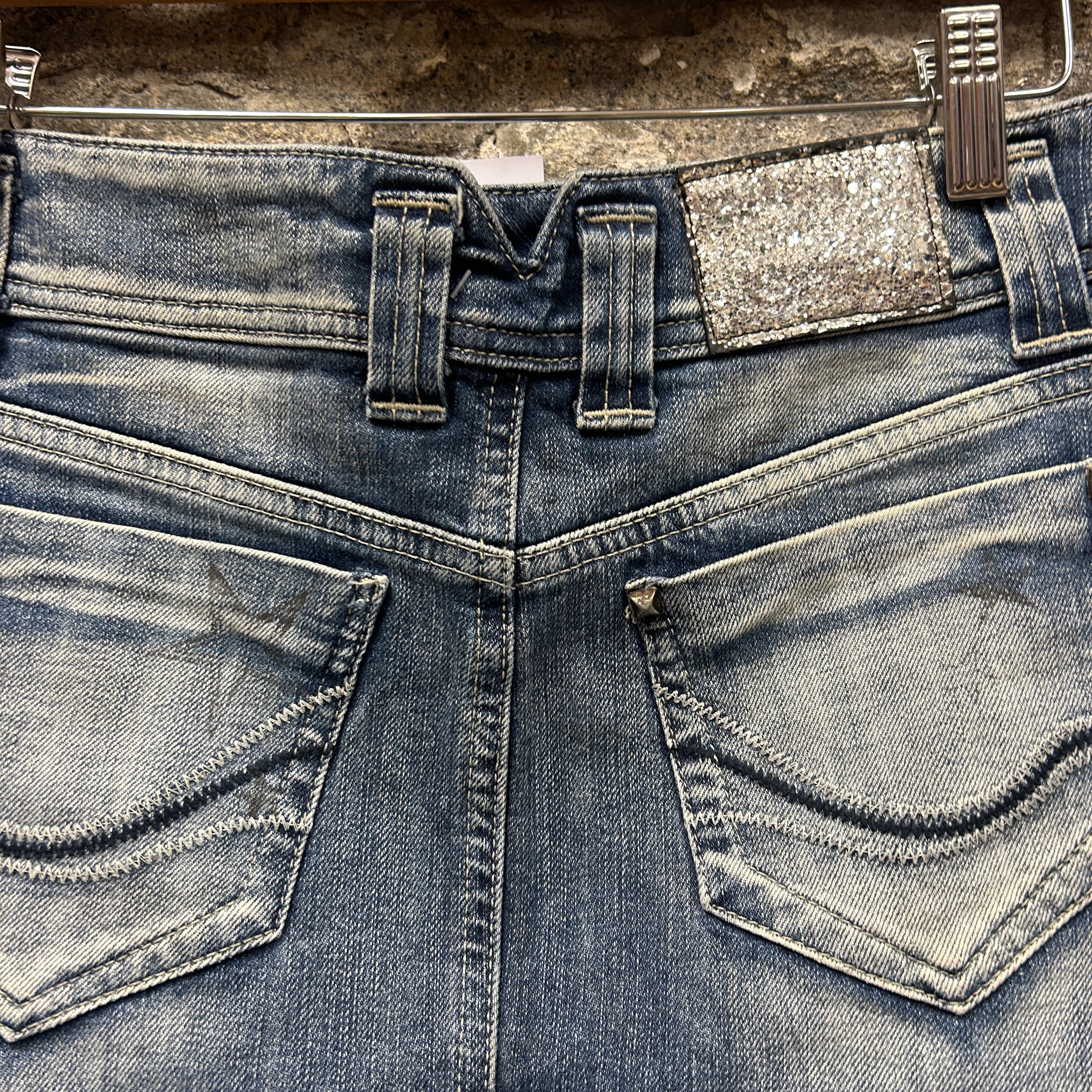 Denim Mini Skirt