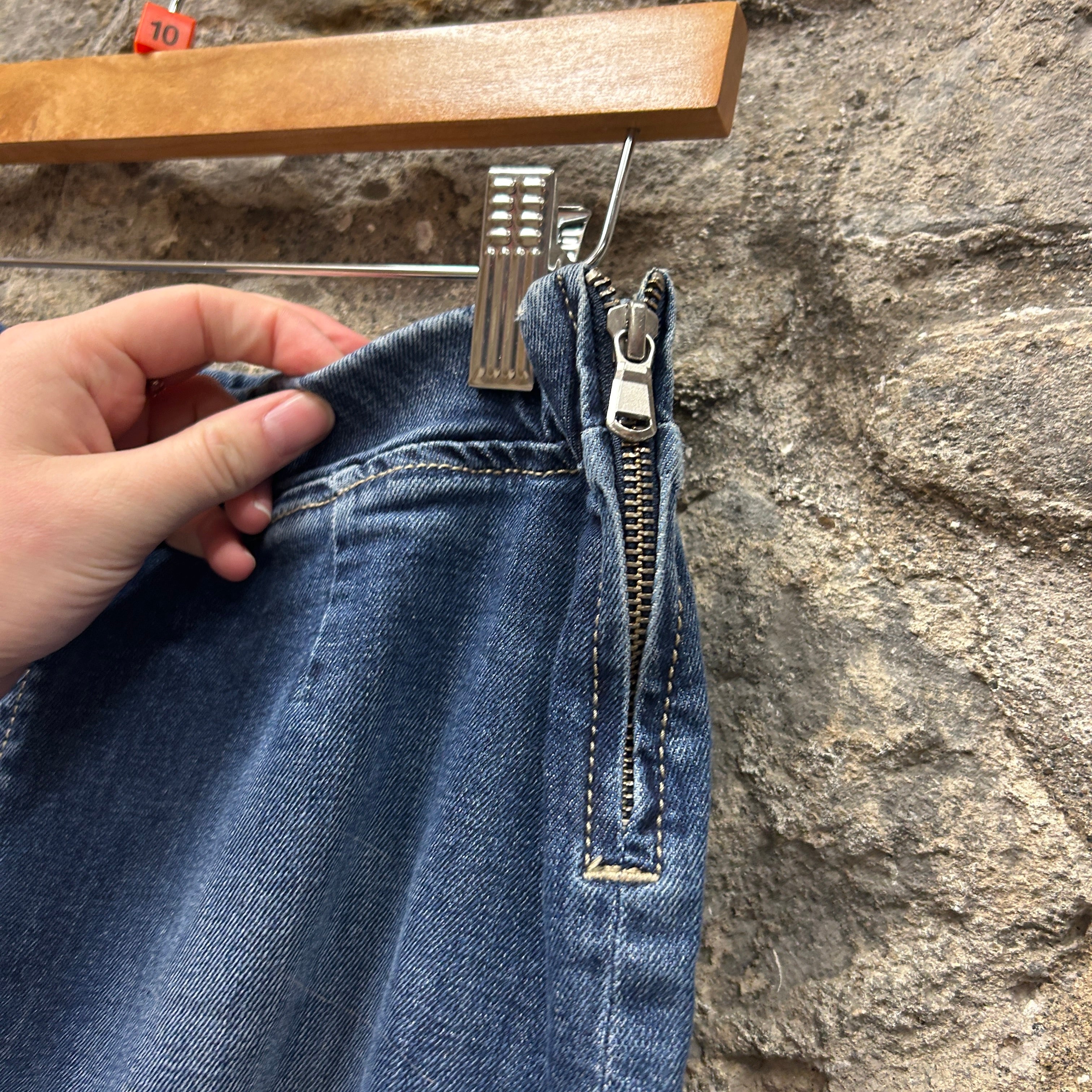 Vintage Liu Jeans Skirt