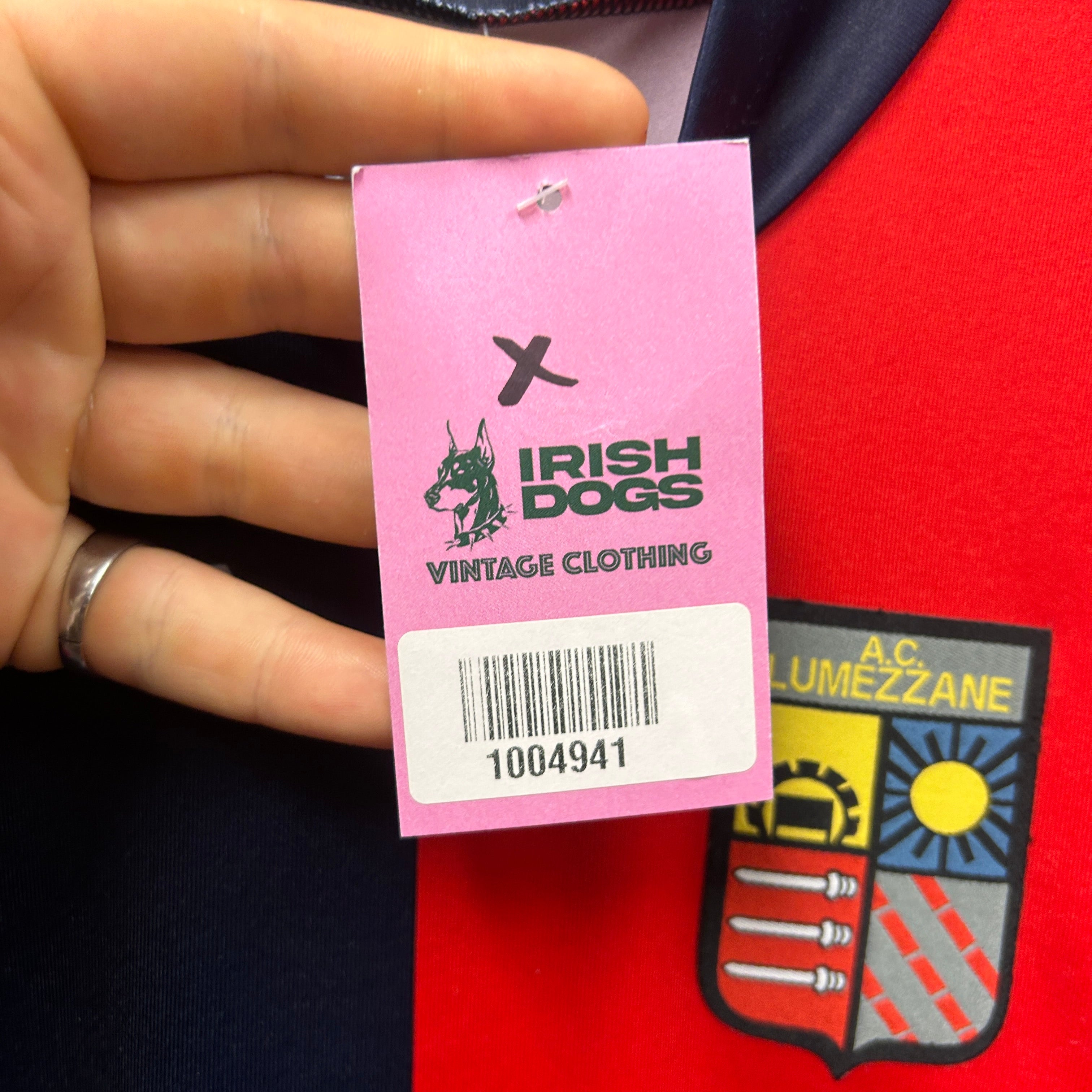 AC Lummezane 2007/2008 Diadora Football Shirt