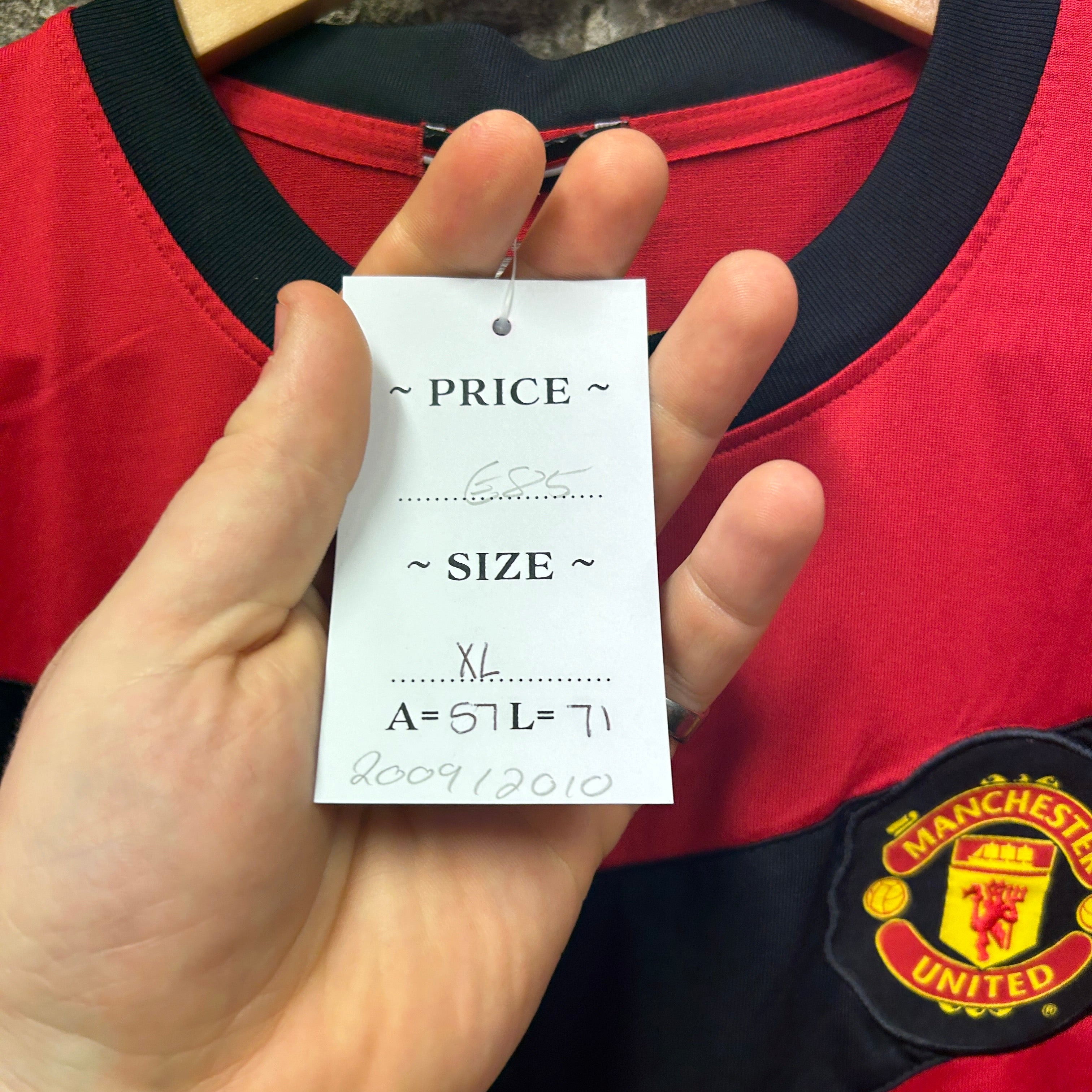 Nike Manchester United Football Shirt 2009- 2010