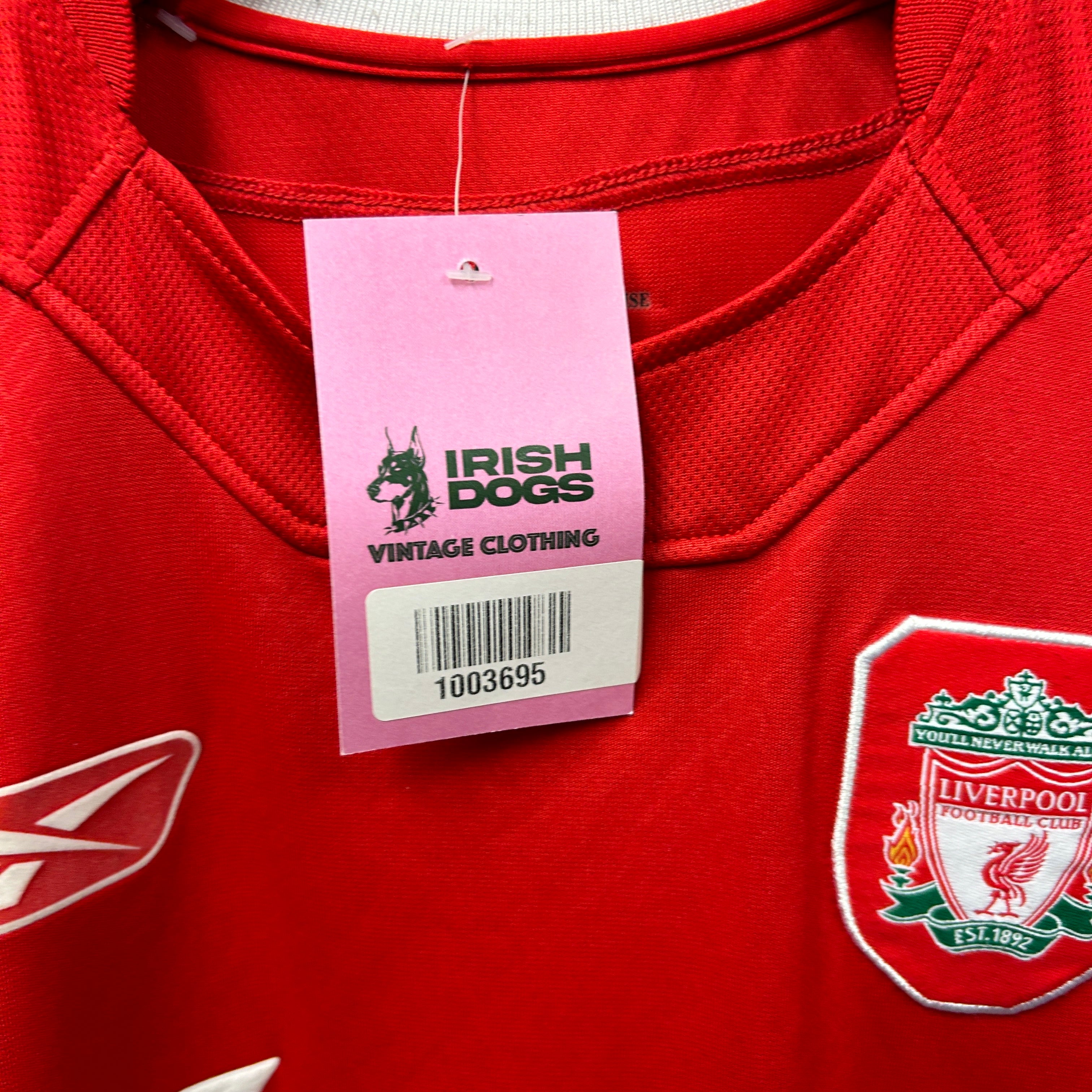 Liverpool Gerrard 2004/2005 Reebok Football Shirt