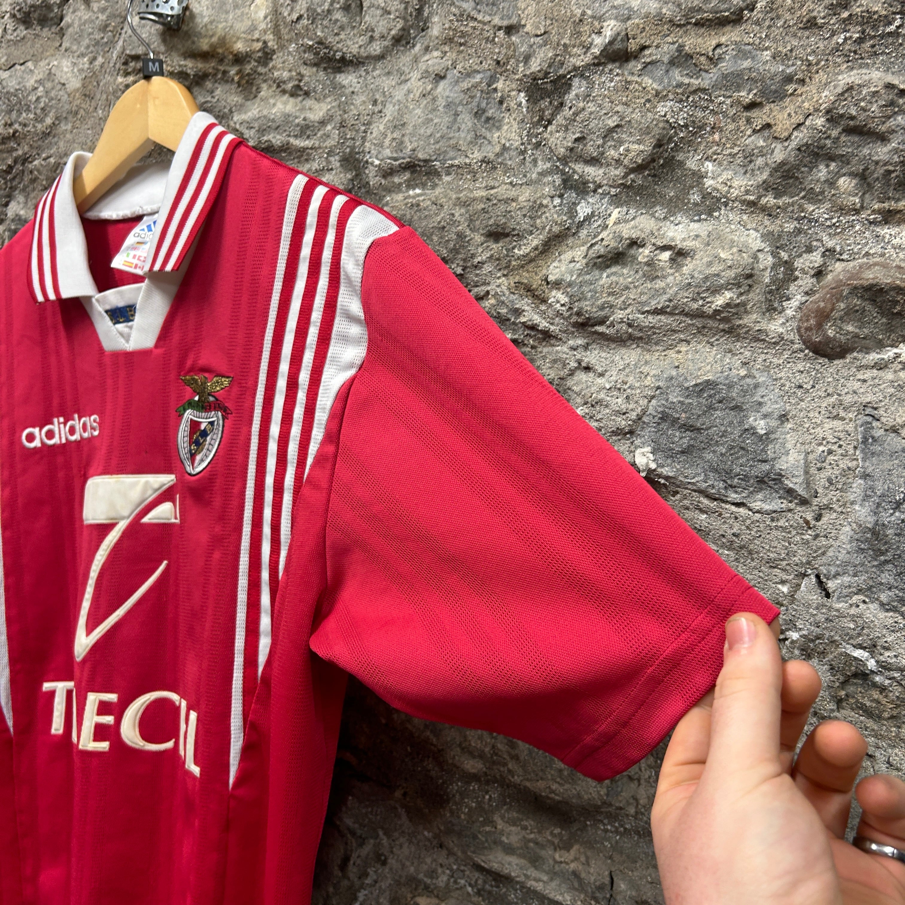 Benfica 1997/1998 Adidas Football Shirt