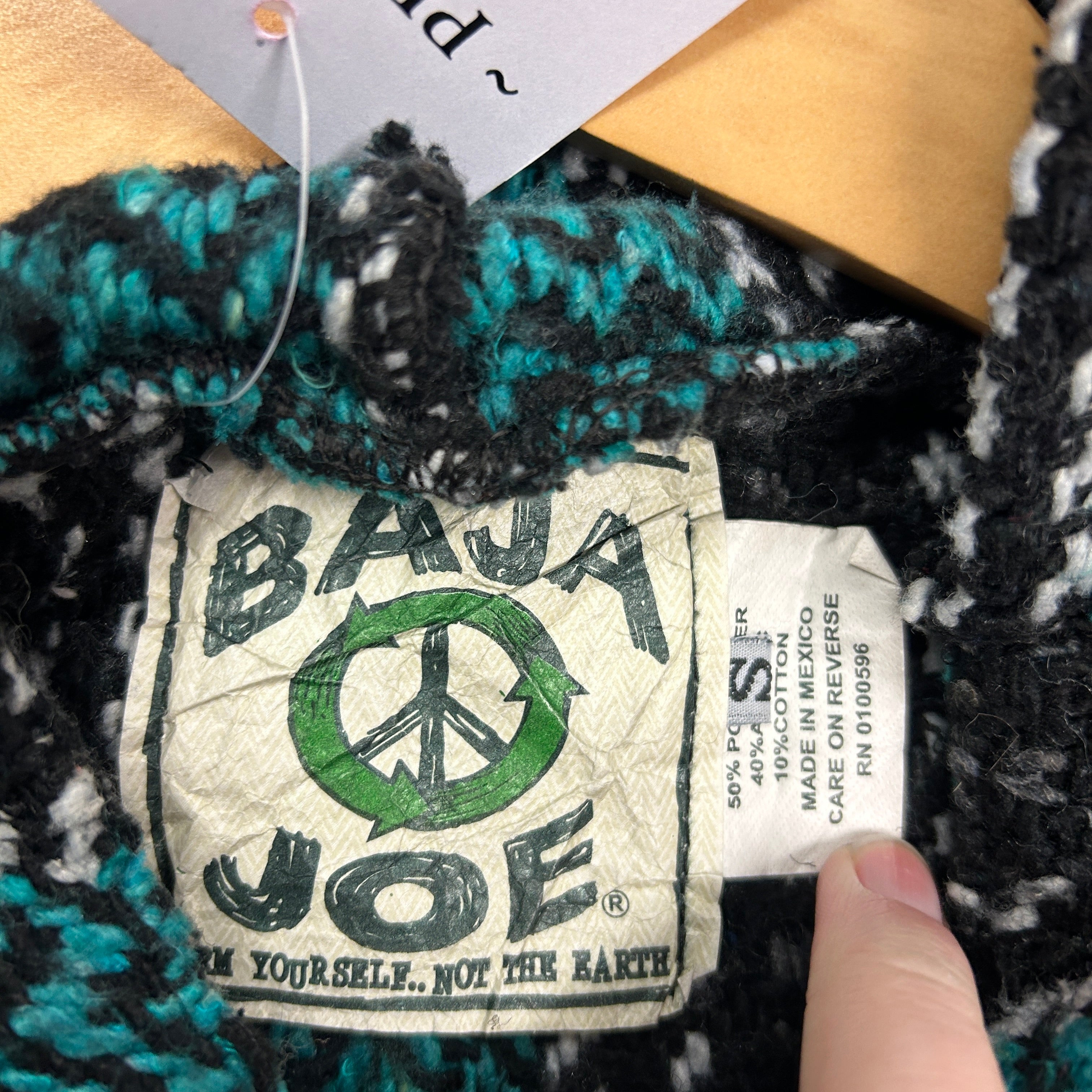 Vintage Baja Joe Baja Hoodie