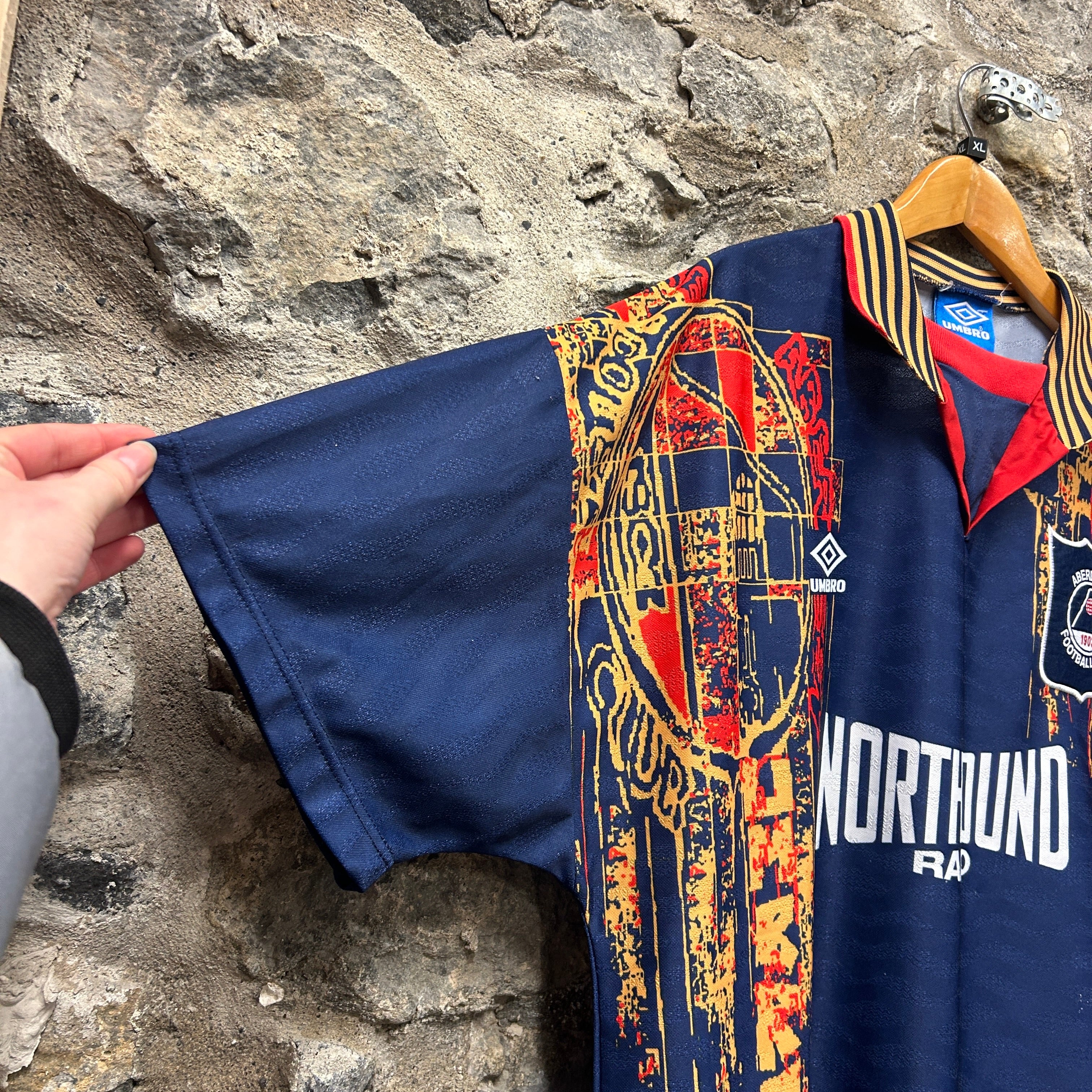 Vintage Aberdeen 1994-1996 Umbro Football Shirt