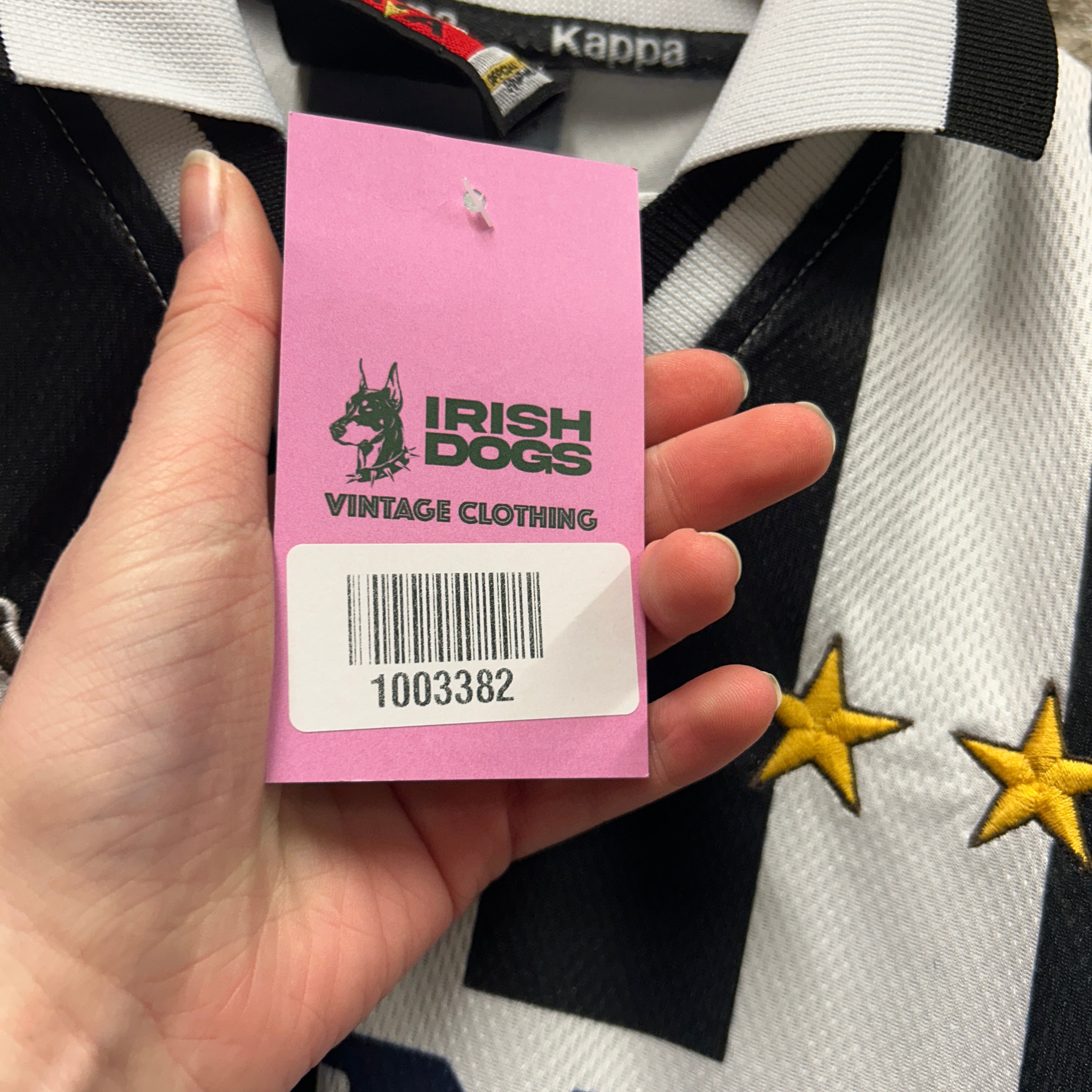 Vintage Juventus 1996-1997 Kappa Football Shirt