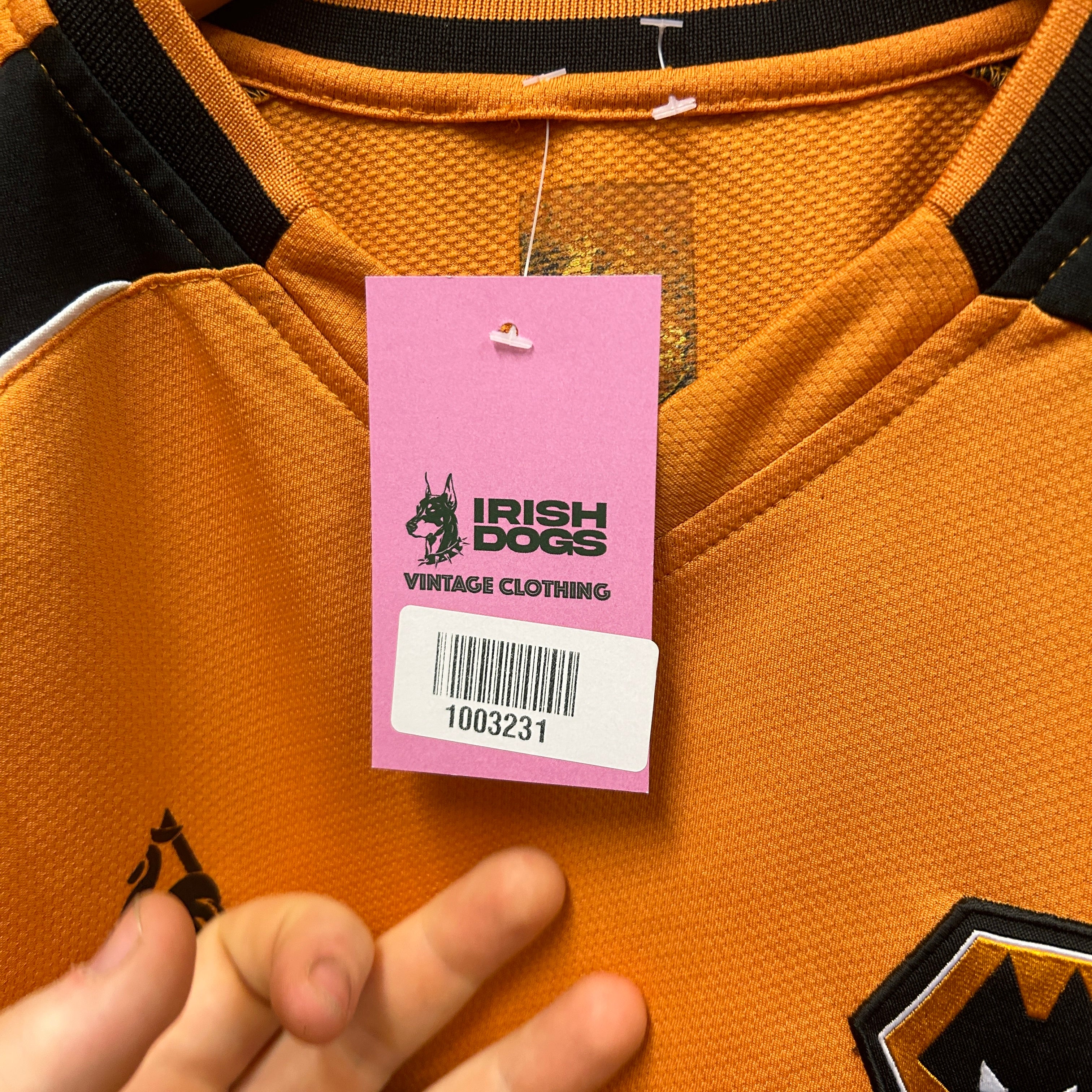 Wolves 2008/2009 Le Coq Sportif Football Shirt