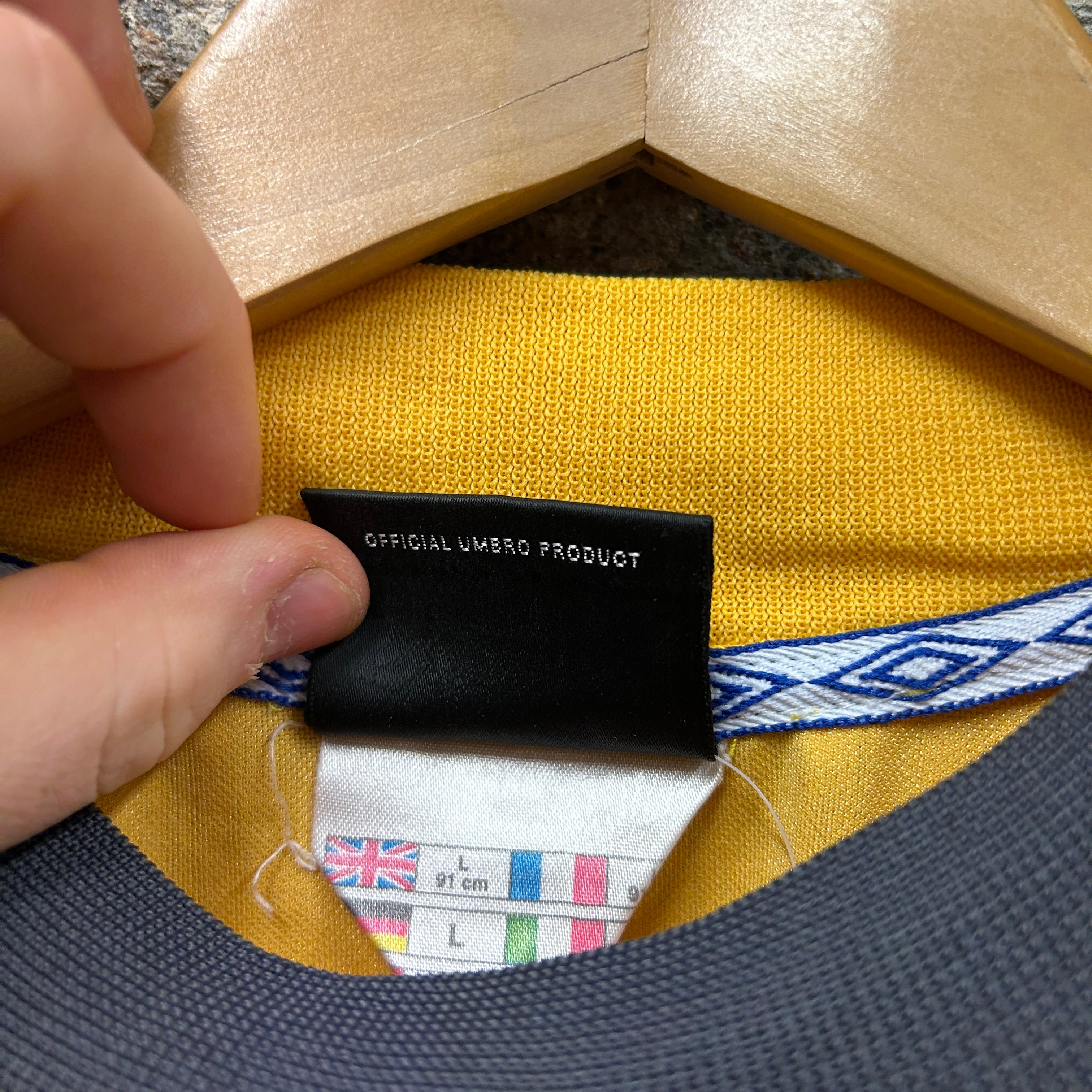 Vintage Bologna FC Umbro Football Shirt