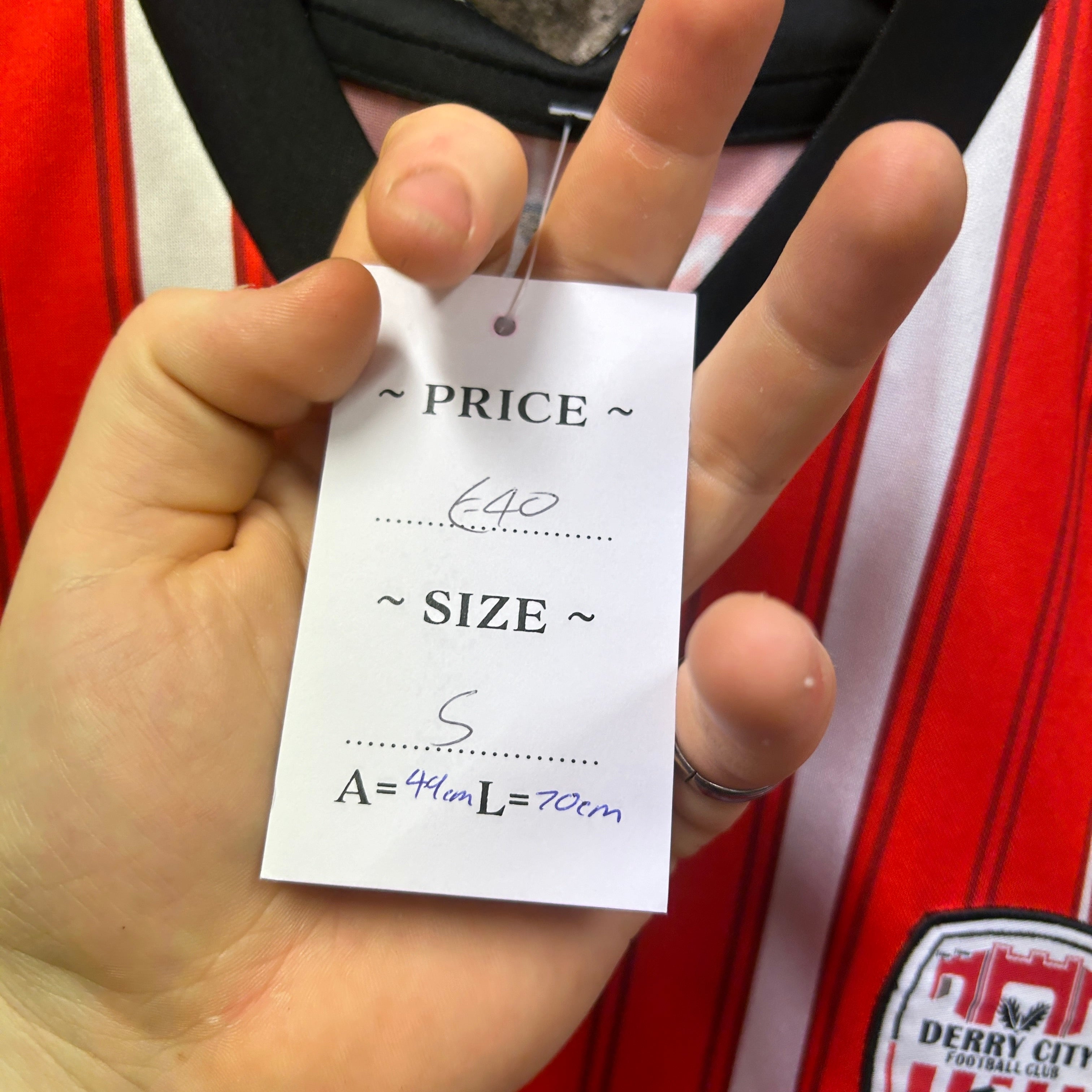 Derry FC O'neills Football Shirt