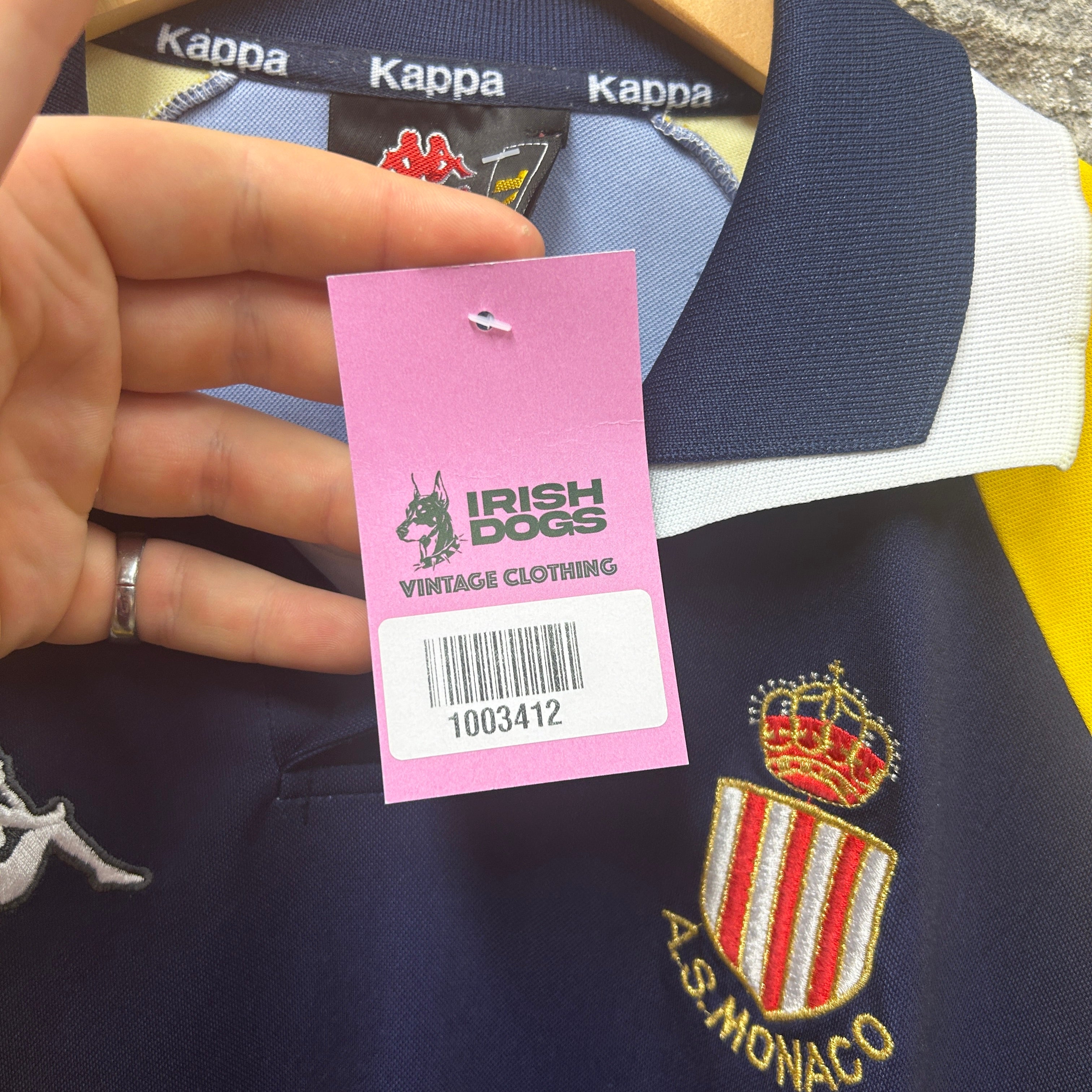 Monaco 1998-1999 Kappa Football Shirt