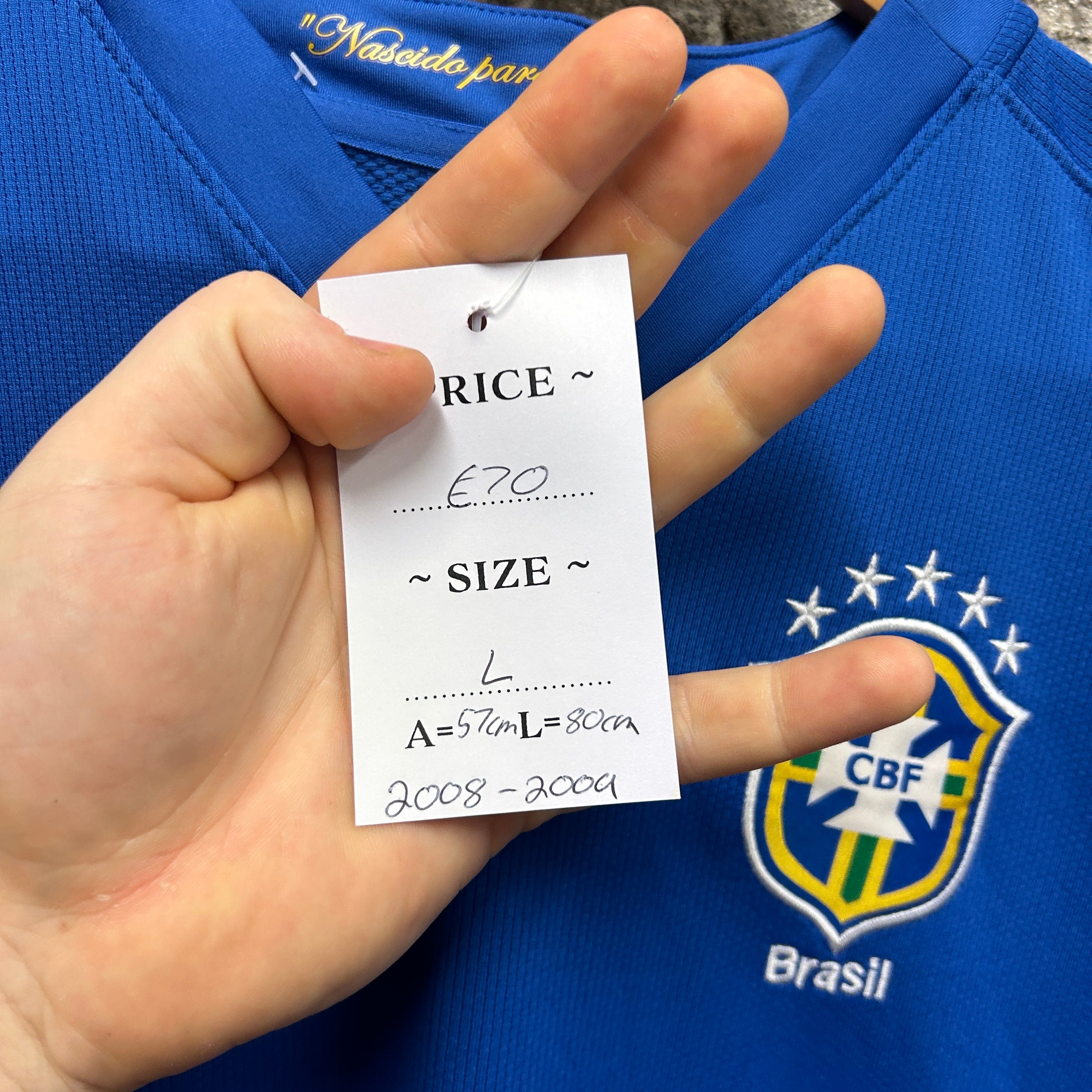 Brazil 2008/2009 Nike Football Shirt