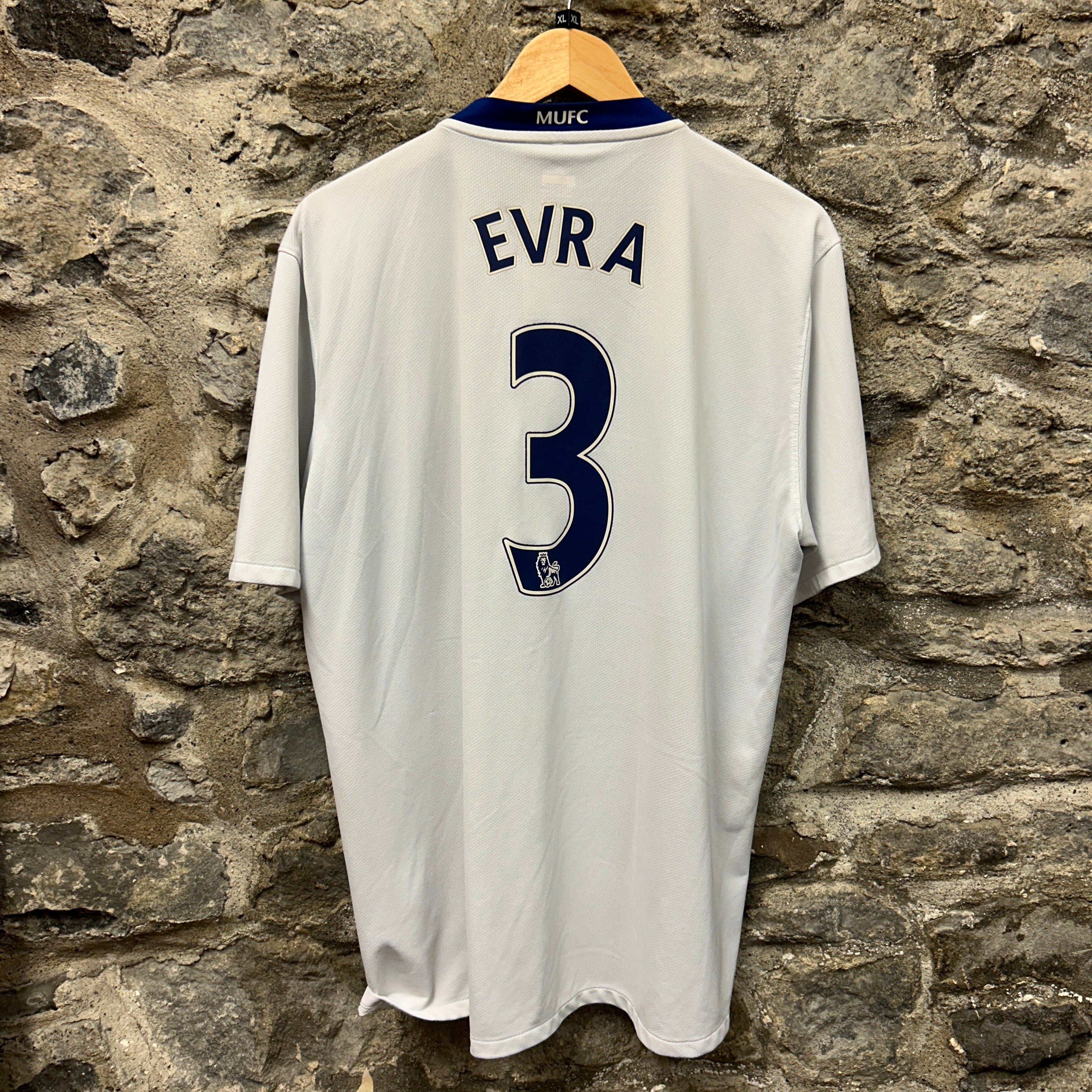 Manchester United Evra 2009-2010 Nike Football Shirt