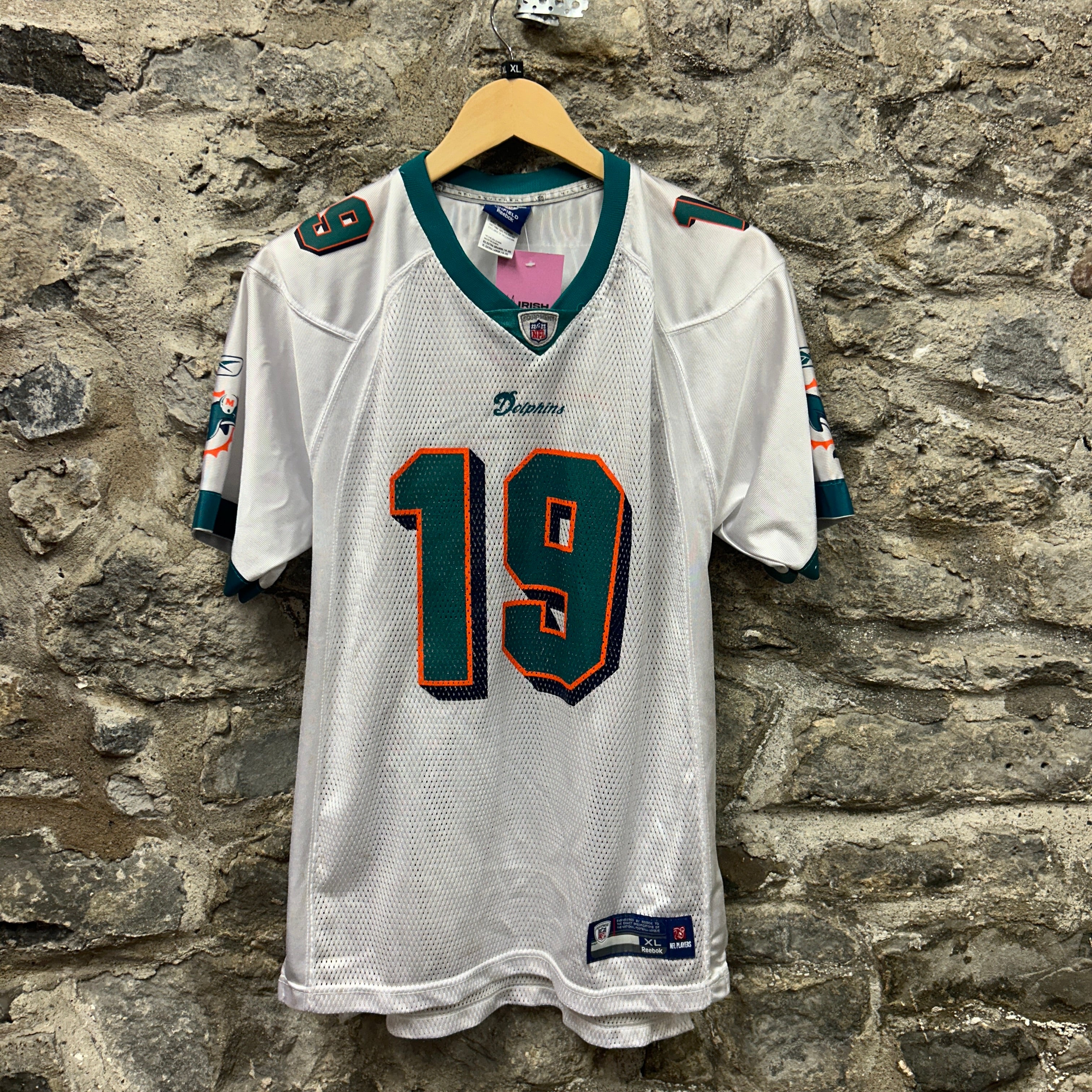 Miami Dolphins Marshall Reebok Football Jersey – Irish Dogs Vintage