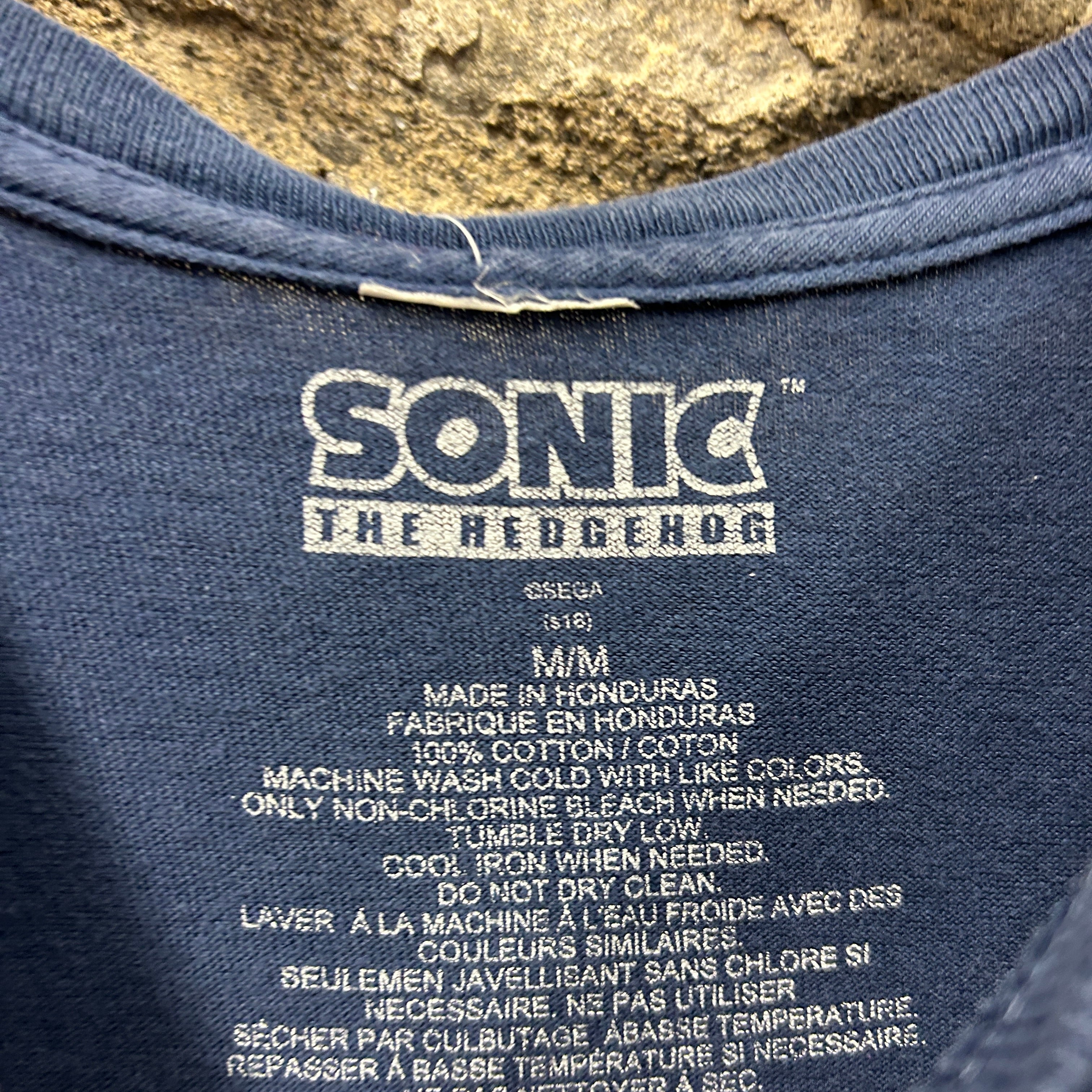Vintage Sonic The Hedgehog / Sega T-shirt