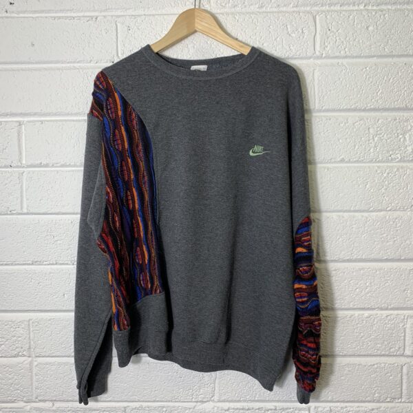 Nike coogi-style sweatshirt